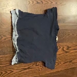 Cute blue shirts girl size small